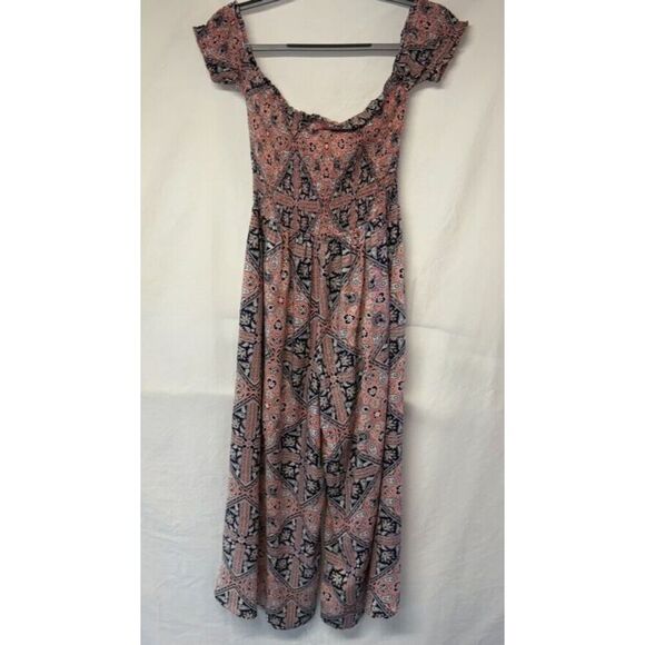 Rebellion Again Off the Shoulder Romper Pantsuit Jumpsuit NWT -‎ Size Large - Picture 4 of 9